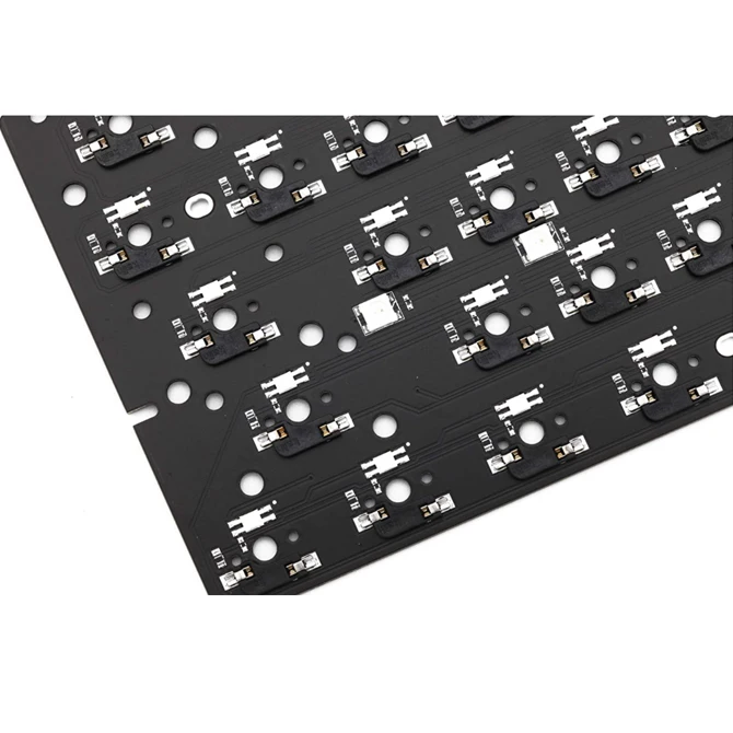 60% RGB клавиатура PCB OEM ODM печатная плата PCBA горячая сменная механическая типа c комплексное обслуживание