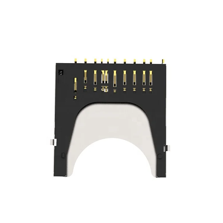 2020 New Hot Sale China Technology Design Phosphor Copper SD4.0 7.0 Card Connector