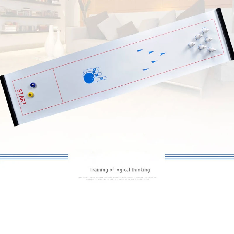 Mini Compact Bowling Game Kids Toy Bowling Equipment