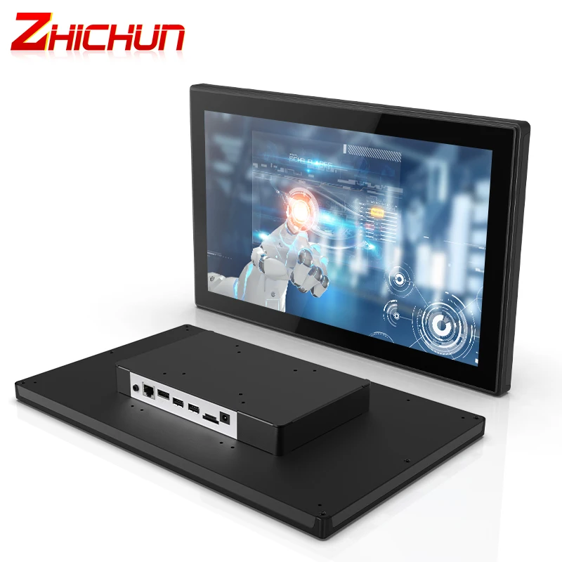 Customized Camera Monitor Lcd Display Touch Screen Monitors for Atm Manufacturer 12 Inch 15.6 Inch LED Black for Business 1-year