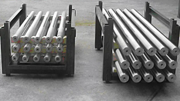 1045 Hard Chrome Plated Piston Rod For Hydraulic Cylinder Rod