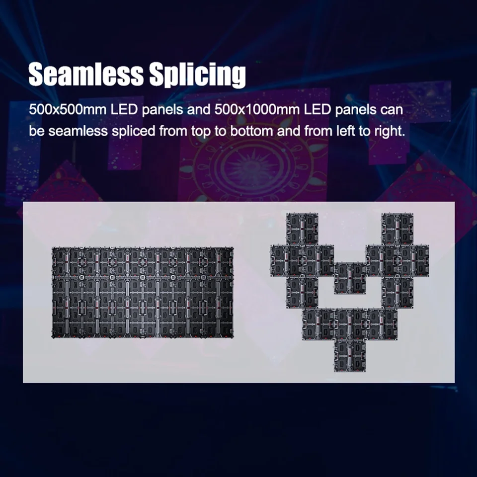 Pantalla LED P2.5 P2.6 P3 P3.91 P2 Exterior 500x500 500x1000 LED Guangdong Shenzhen LED Display Screen Price