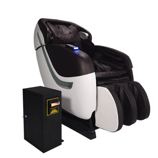 GUOHENG Commercial  Coin Bill Operated Massage Chair With APP System Automatic Vending Machine External Coin Box