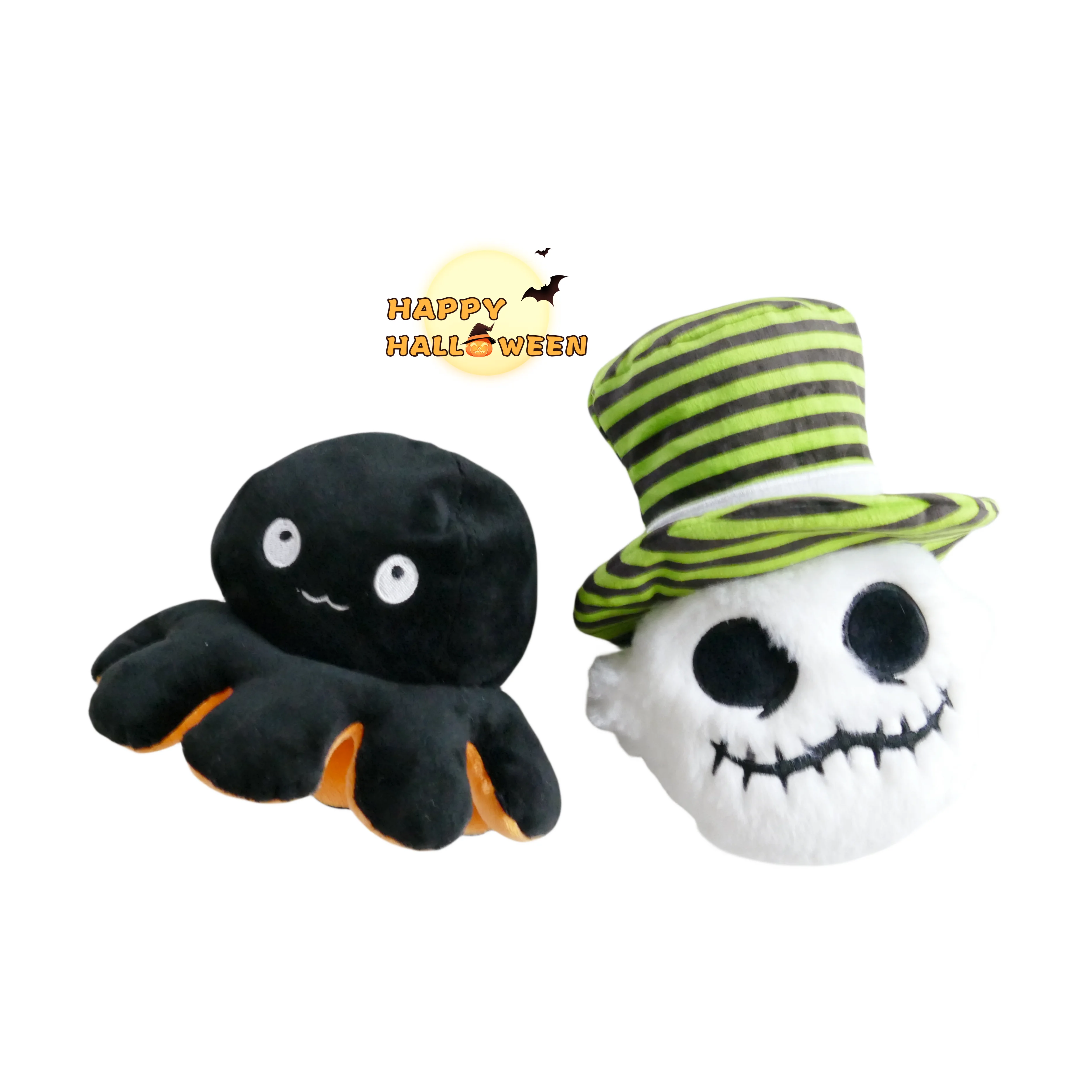 Halloween Turning Octopus plush dog toys hide and seek dog toy