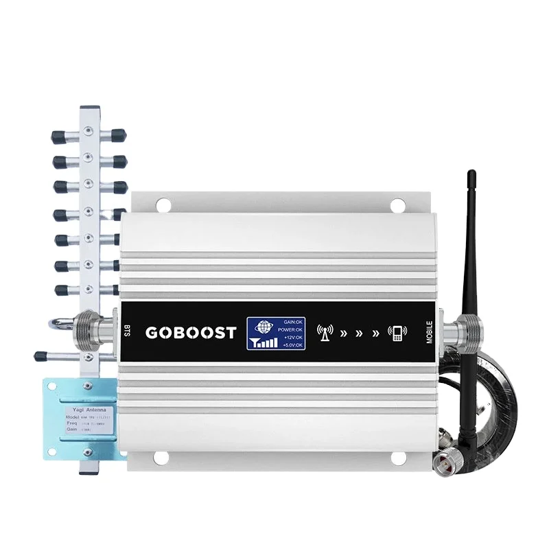 Усилитель сигнала DCS 1800 B3 4g ретранслятор сотового телефона 3g WCDNA 2100 Mhz B1 усилитель Yagi кнут антенна с 10-метровым кабелем