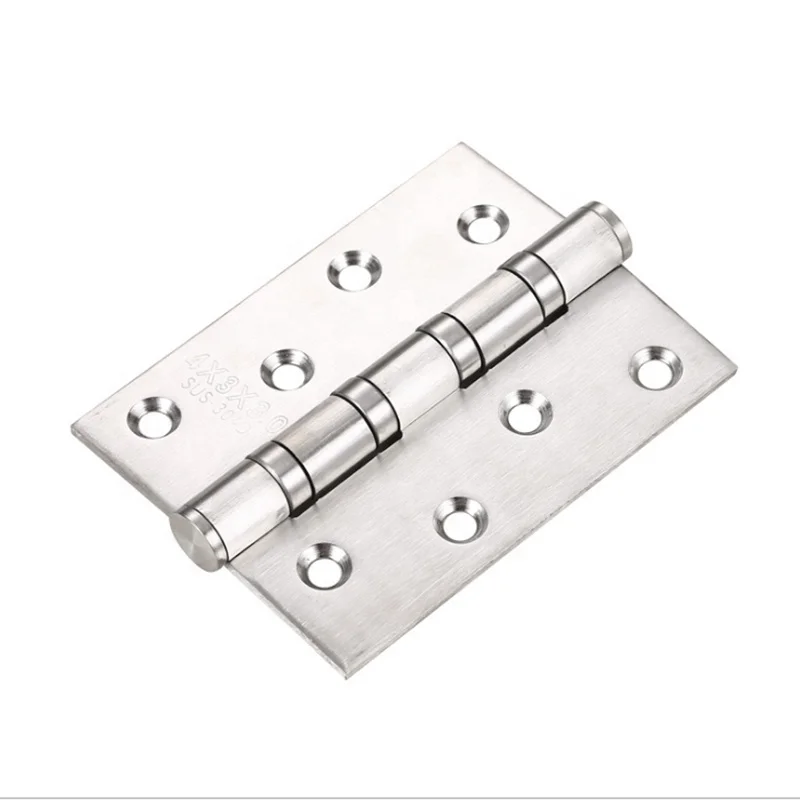 Heavy duty 304 stainless steel hardware ball bearing door hinge for wooden door hinge