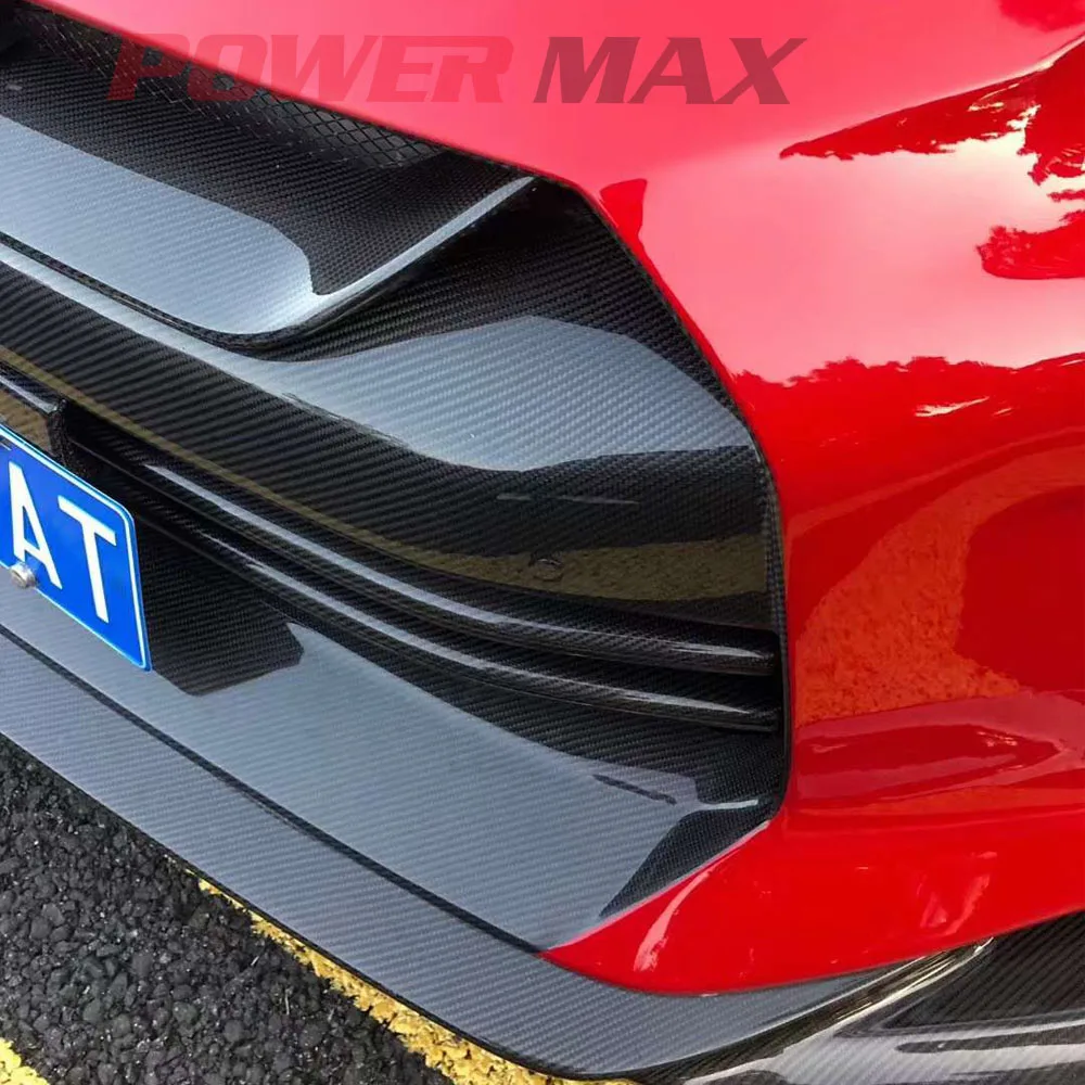 FRP Car Accessories Automotive  Parts TS Style  Front Bumper Spoiler Bar Day Light  2008-2020  For Nissan GTR R35