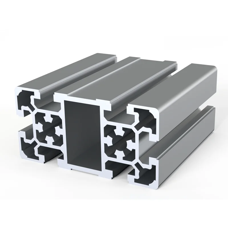 Aluminum Supplier Custom Aluminum Extrusion Black T Slot Aluminio Extruded 2080 Aluminum Profile