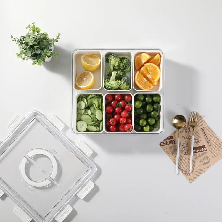 Refrigerator Storage Box Fridge Organizer Fresh Vegetable Fruit Boxes Storage Containers Pantry Kitchen Organizer