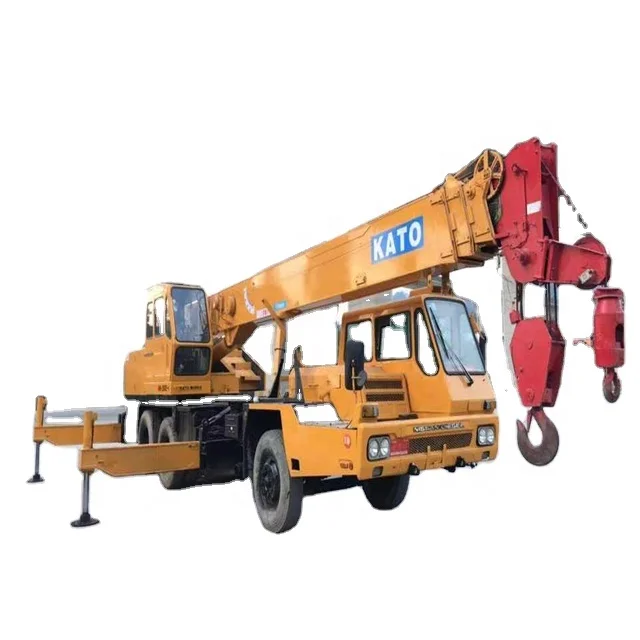 Japan Made Used Truck Crane Kato 25TON Mobile Truck Crane NK-250E With Extra Boom