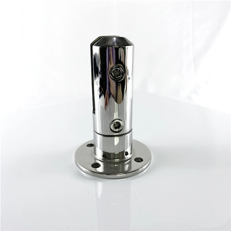 Stainless steel balcony fencing clamp glass pool fence spigot