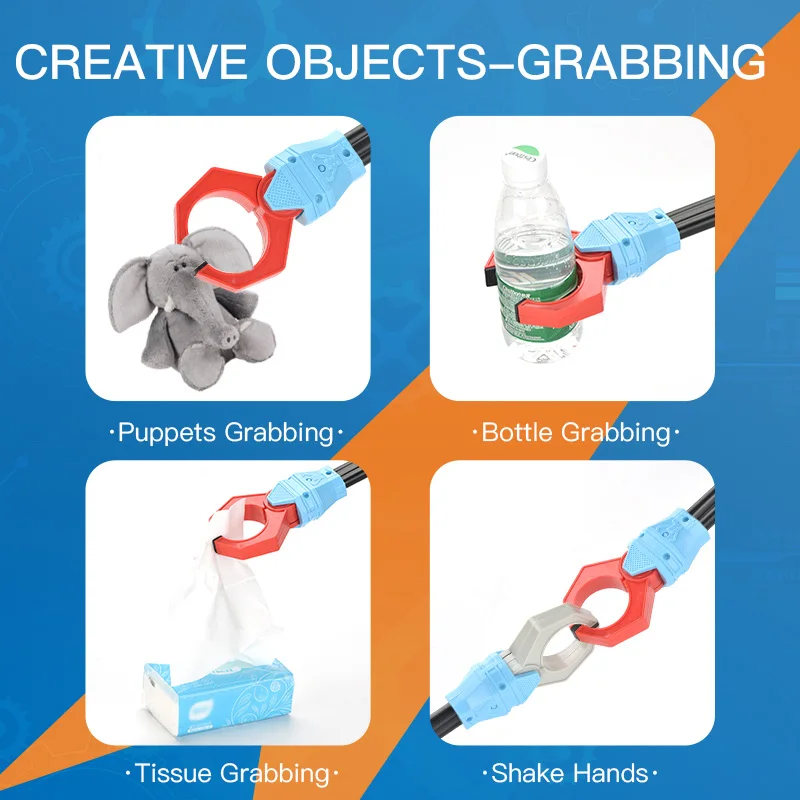 Лидер продаж механический зажим пластиковый робот-ручной захват рекламная акция новые игрушки Роботизированный легко для детей