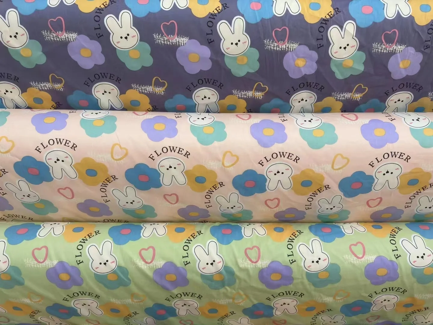 Printed cotton prints twill bedding sets fabric cartoon printed woven fabric for kids bedding sets sleepwear clothes