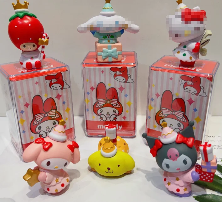 Слепая коробка Ruunjoy серия Dream помпон Purin Kulomi My melodylittle twin sta настольное украшение ручной работы