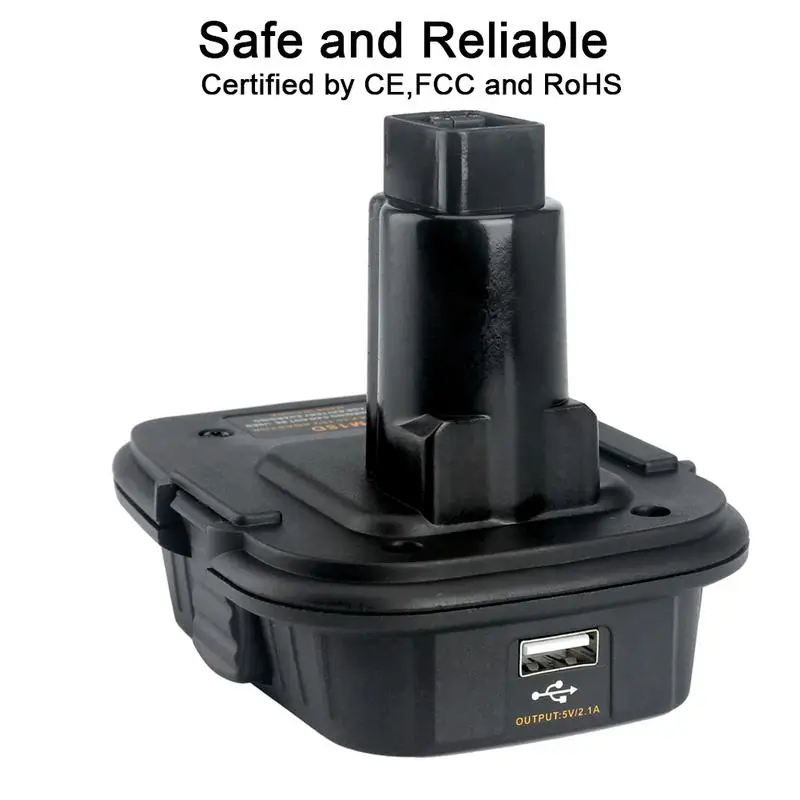 DM18D replace DeWALTs DCA1820 battery adapter 18V  to 20V