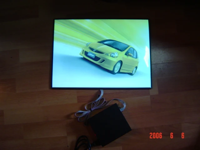 OEM high-end customized super brightness EL PANEL applied to product promotion advertising EL Poster