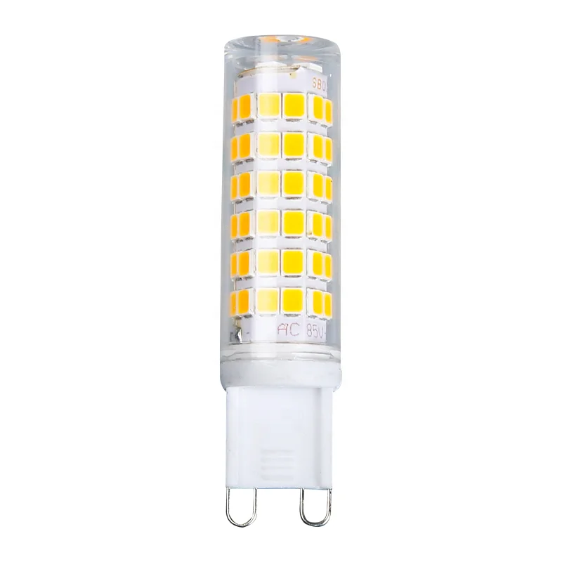 
G9 LED bulb AC220V 110V flicker-free soft light LEDS 2835SMD 3W 5W 7W 11W high brightness chandelier corn bulb 