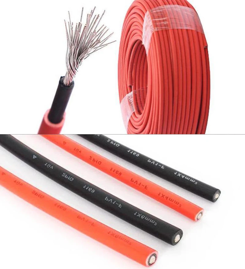 Solar PV Cable 4MM 6MM 8MM 10MM 2  pv cable
