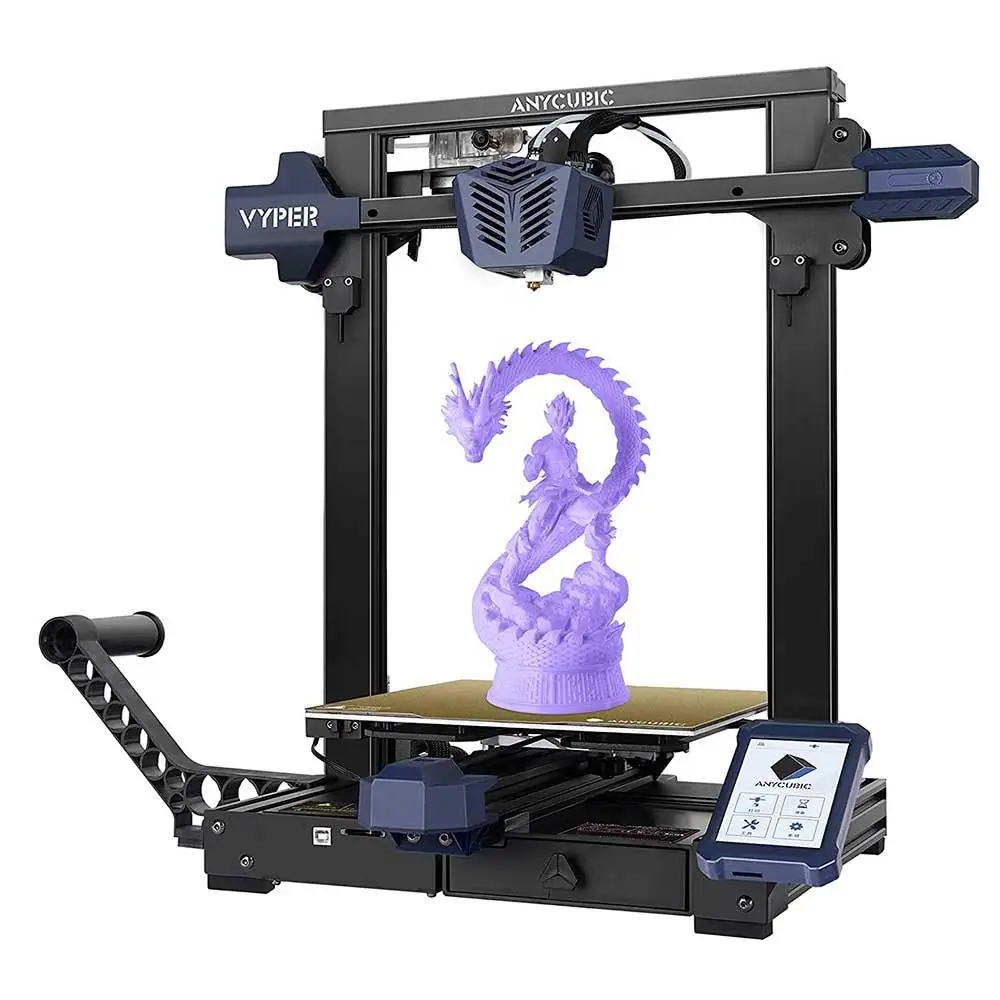 Anycubic Vyper Professional Pellet Carbon Fiber Ender Cement Fdm 3d Printer Regards Slope 3d Dental Printer