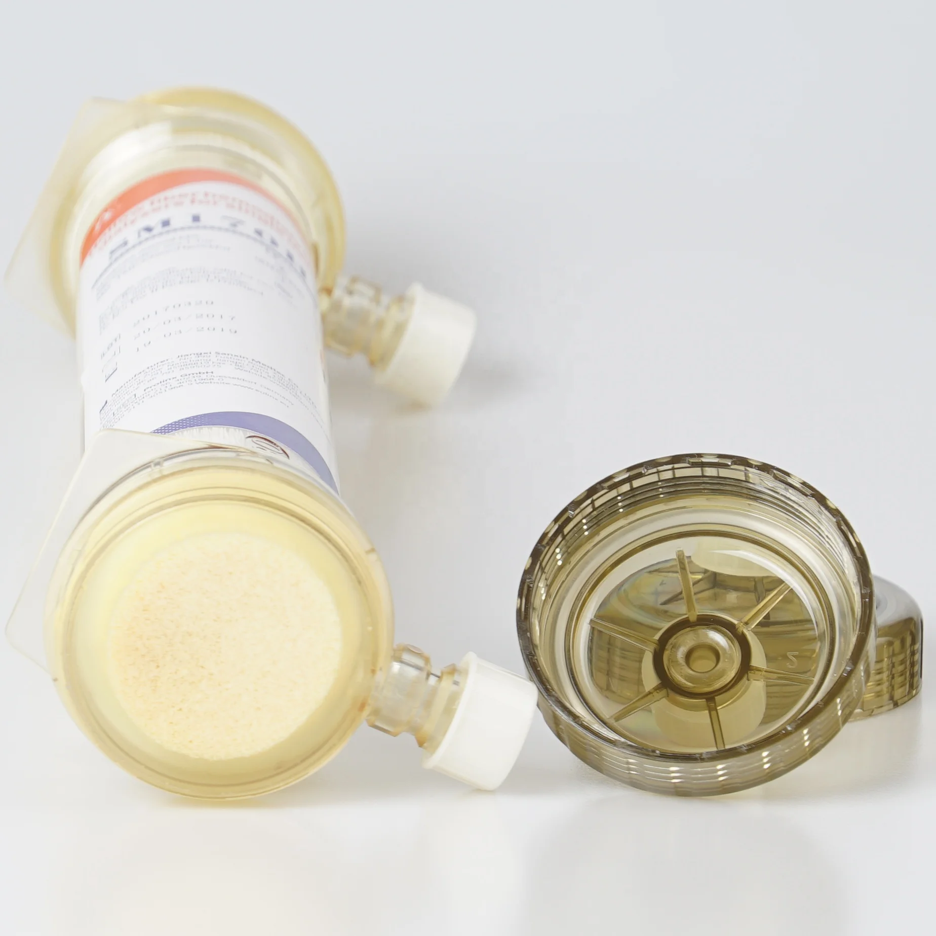 
160L Disposable Low Flux Hollow Fibre Polysulfone Hemodialysis Dialyzer 