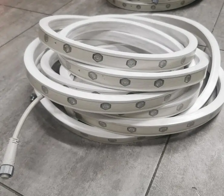 RGBIC decorative wall washer rgb 18w/m wall led light strip 24v outdoor waterproof flexible led wall washing lights