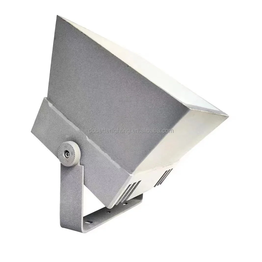 Outdoor decoration tree rainbow RGB floodlight, artificial decoration tiara coconut lighted palm tree light/50W R/G/B color