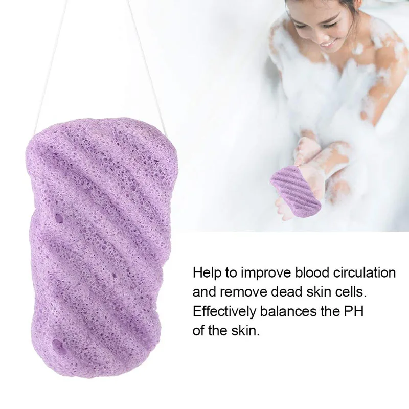 Wholesale Custom Large 100 Natural Organic Facial Wash Body Exfoliating Bath Konjac Sponge Baby For Bathing