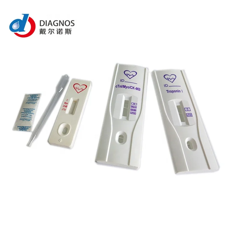 
Sale! Cardiac Marker Test Troponin I/Myoglobin/CK MB Test Kits,One Step Diagnostic Test  <span style=