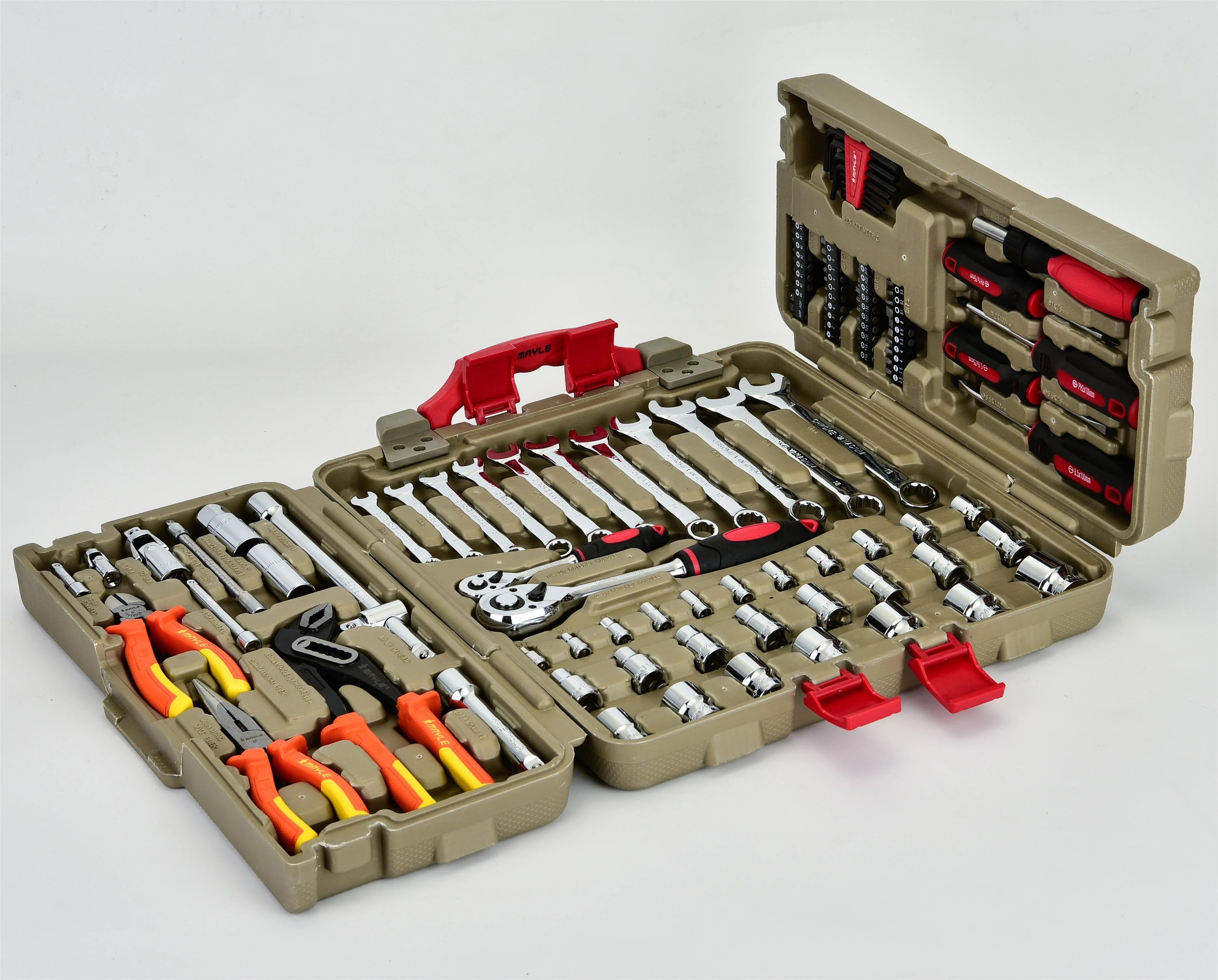 OEM 110Pcs  hardware tool kit  High quality  Hand Tool Sets car body repair tools for Auto Repair