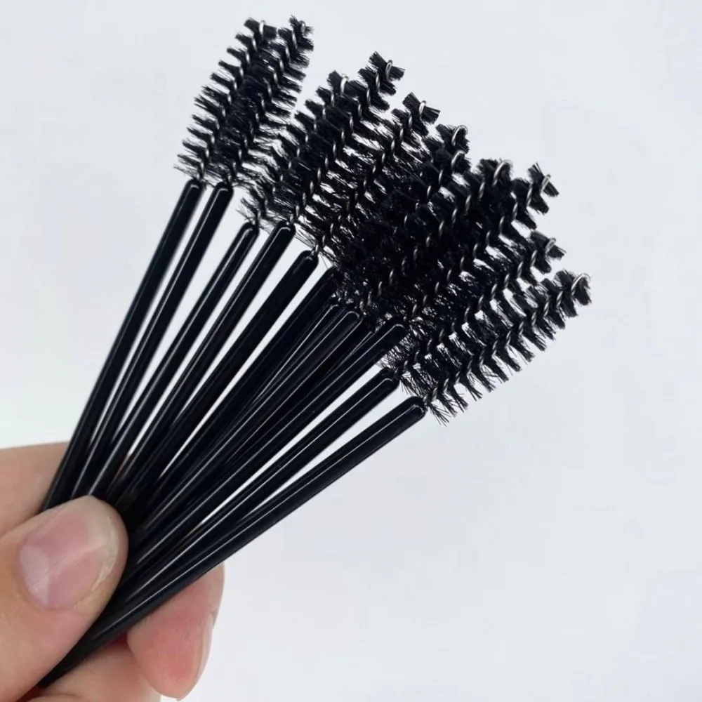 Eyelashes Comb Mascara Wand Brushes disposable lash cleansing brush Eyebrow Eyelash Extension Brush Eyelash 50pcs/bag