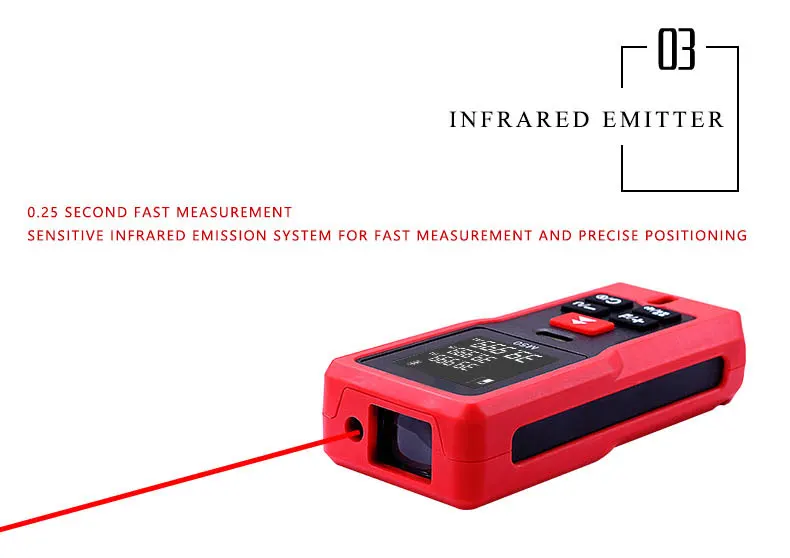 Handheld Digital Laser Distance Meter Rangefinder Measuring Tools Laser Range Meter Price