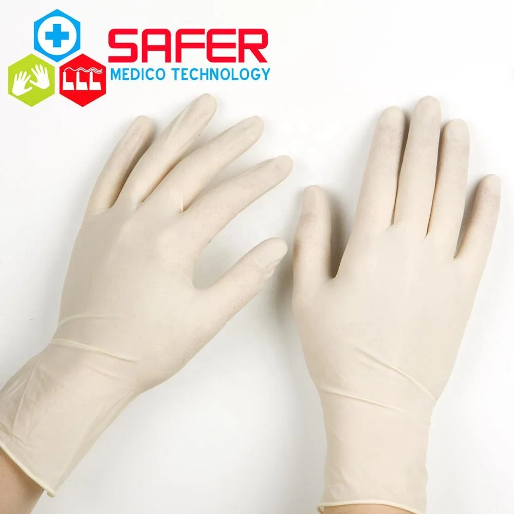 
latex surgical hand gloves 