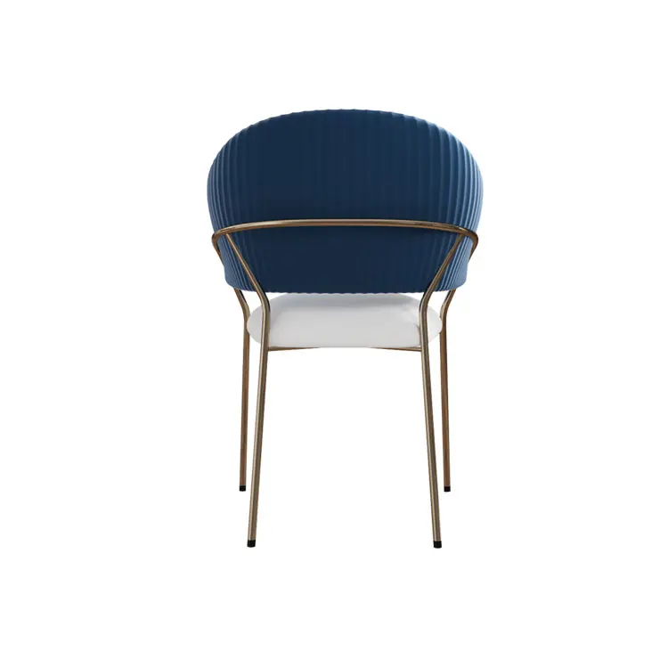 
Italy original design light luxury textile fabric dining chairs for dining room 