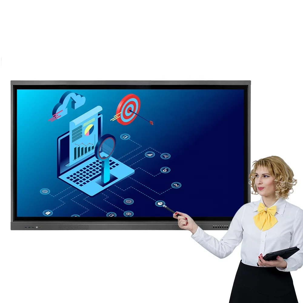 65 inch lcd led all in one pc whiteboard interactive flat panel