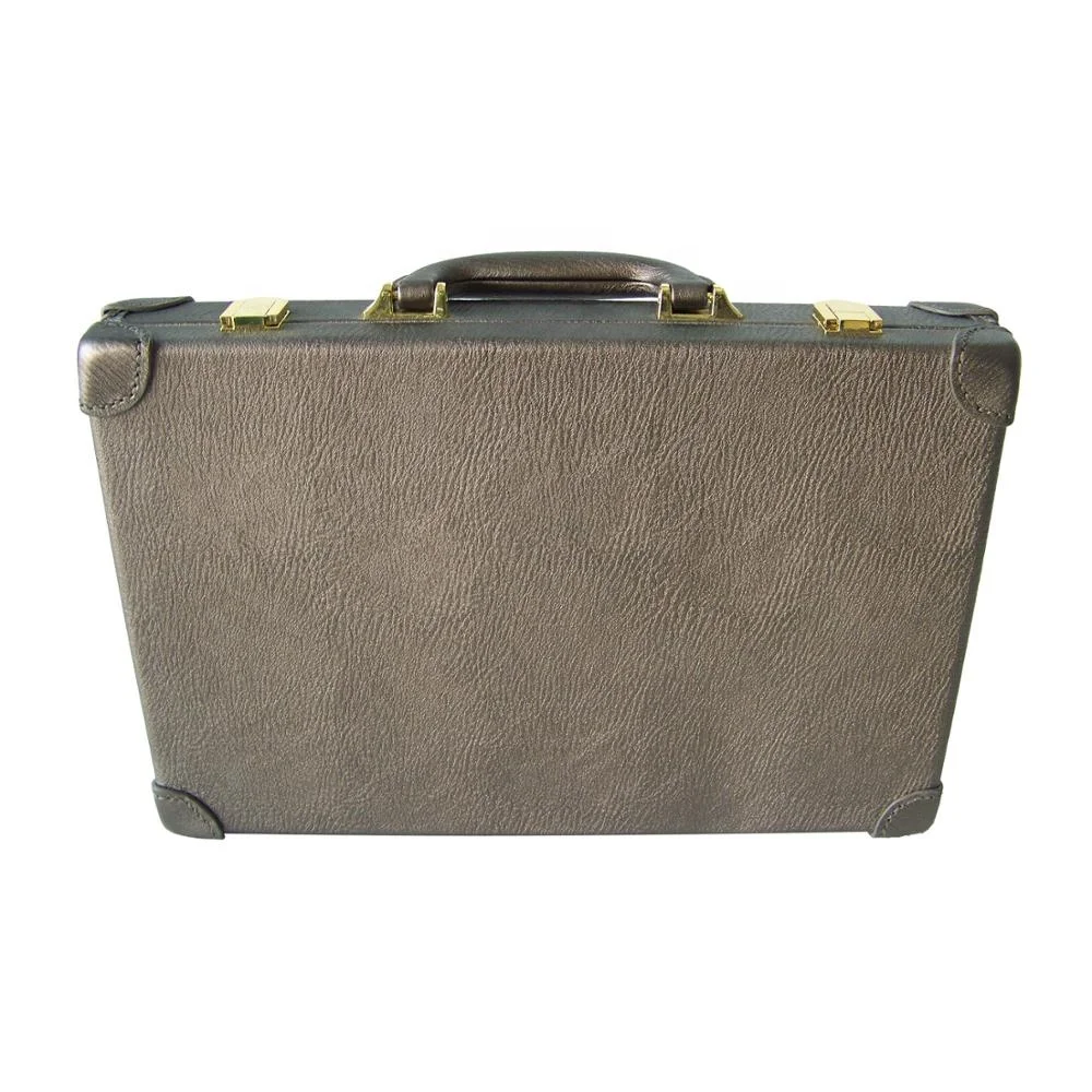 HiBO Custom PU Leather & Wooden Frame Poker Chip Case Stylish & Durable Storage Solution for 300pcs Chips