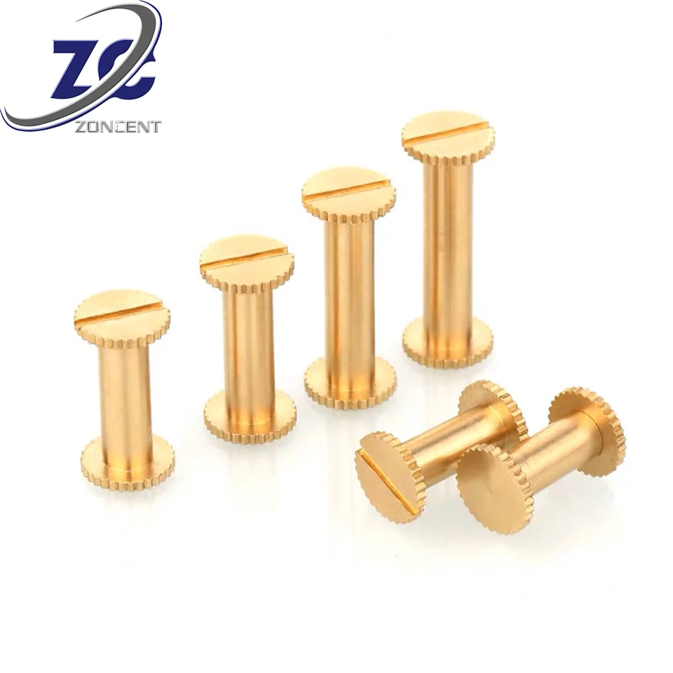Factory price M2 M3 M4 M5 M6 Belt Male Female Aluminum Brass Binding Bolt Tapping Drywall  Stainless Steel Chicago Screws