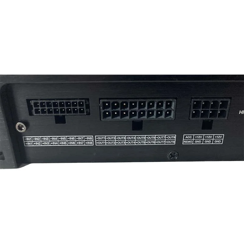 car audio 8 in AMP 10 out DSP of Car Audio Dsp Amplifier