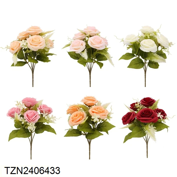 Tizen New Premium Artificial Flowers Giant Garden Artificial Flower Plants From Manufacturers For Wedding Decoration