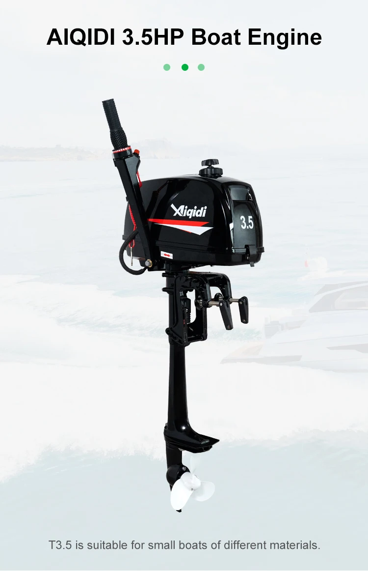 AIQIDI On sale 2.5HP 3.5HP 2 Stroke Outboard Engine T2.5 Outboard Motor