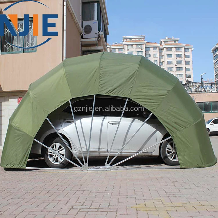 Movable folding and Car Garage Rainproof Fire retardant Parking Shed thickened and warm Car Cover