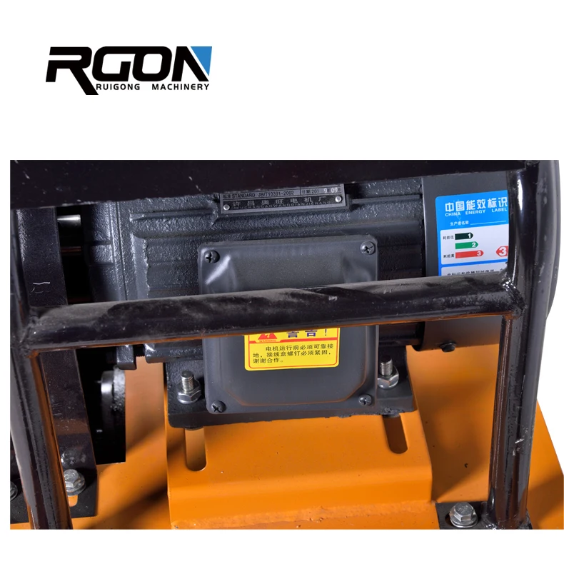 Electric Mini Manual Soil Vibratory Compactor Hand Vibrating Plate Tamper Compactor Machine Earth Compactor