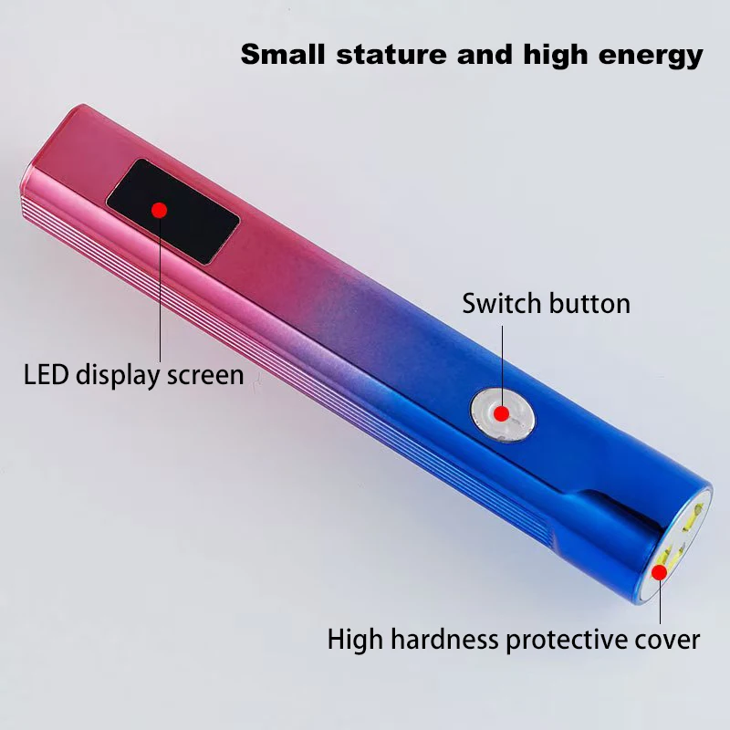 Portable Handheld Mini Nail Lamp For Gel Polish Quick Dry Flashlight Pen USB Nail Dryer Machine UV LED Nail Lamp