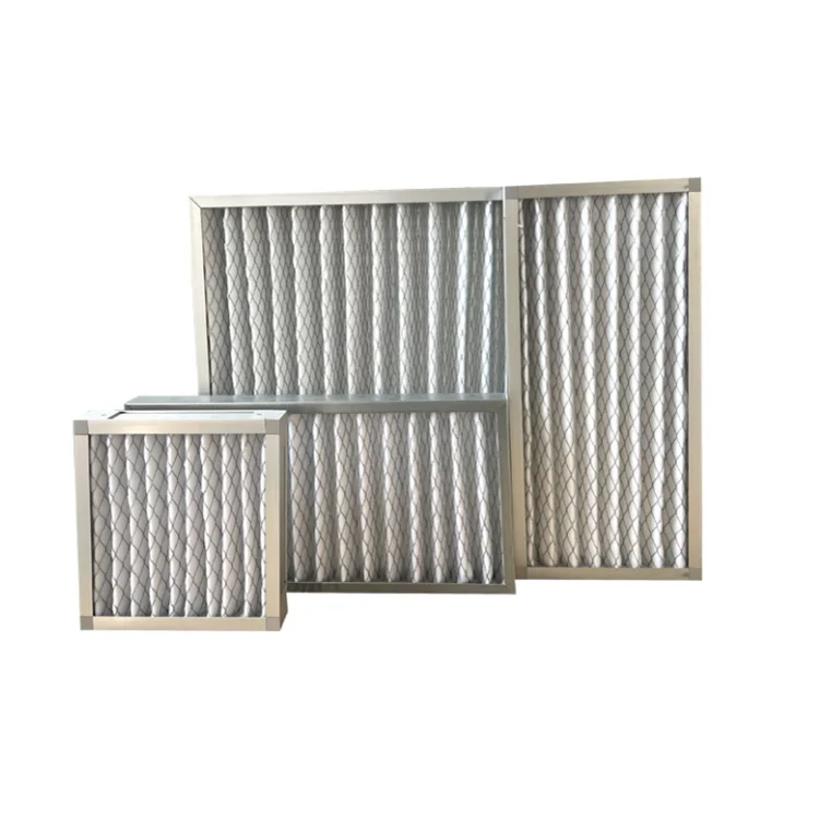 Manufacturers supply G4 plate aluminum frame protection net primary effect filter element