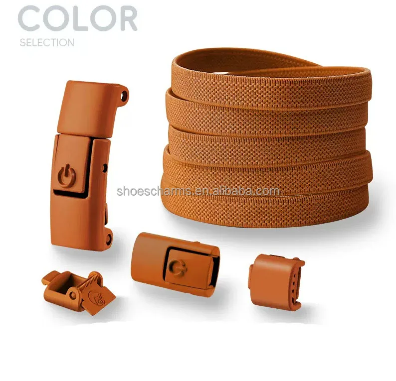 No Tie Shoe laces Press Lock Shoelaces without ties Elastic Sneaker Kids Adult Widened Flat Shoelace for Shoes