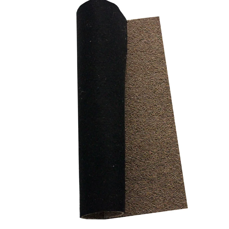 High quality 100% pp carpet tiles small custom size full office and gym floor carpet tiles