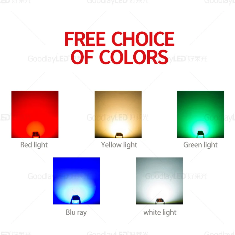 Smd 335 led 0,06 w цветной боковой излучающий вид 335 smd светодиодный чип