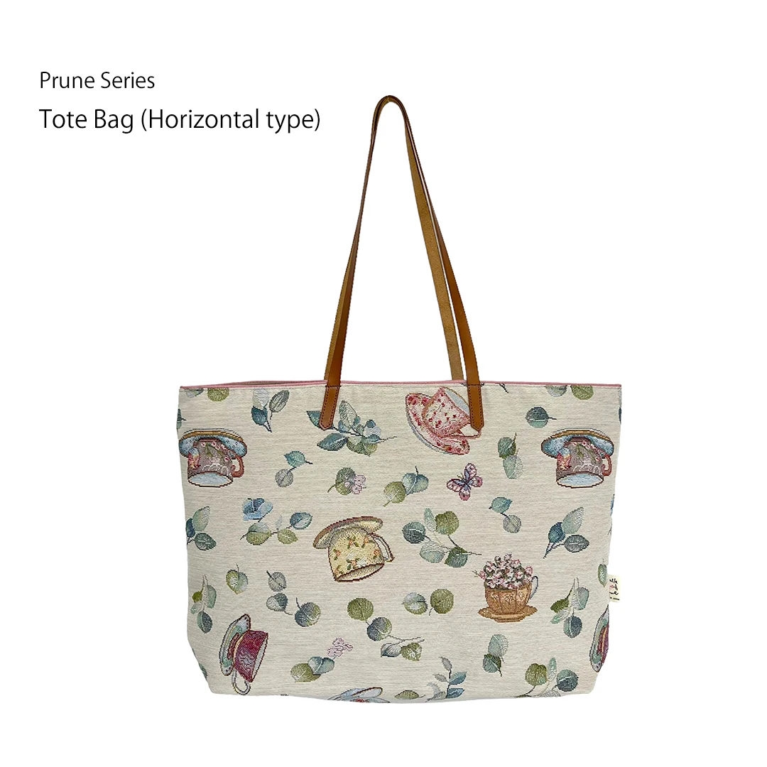 High Quality Handmade Jacquard Bag for Women Large and Cute College Student Style Bulk Wholesale Cotton Lining Reusable