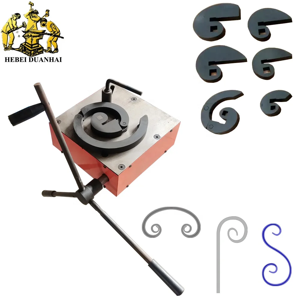 DH-SW.B Manual Wrought Iron Scroll Making Tool Metal Scroll Craft Hand Tool