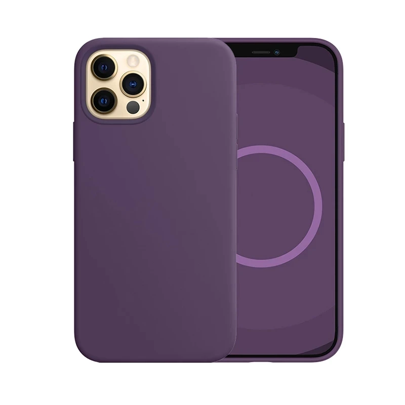 Factory High Quality Magnetic Phone Case Silicone Cover fundas para telefonos For iPhone 14 13 12 11 Pro Max Mini XR XS