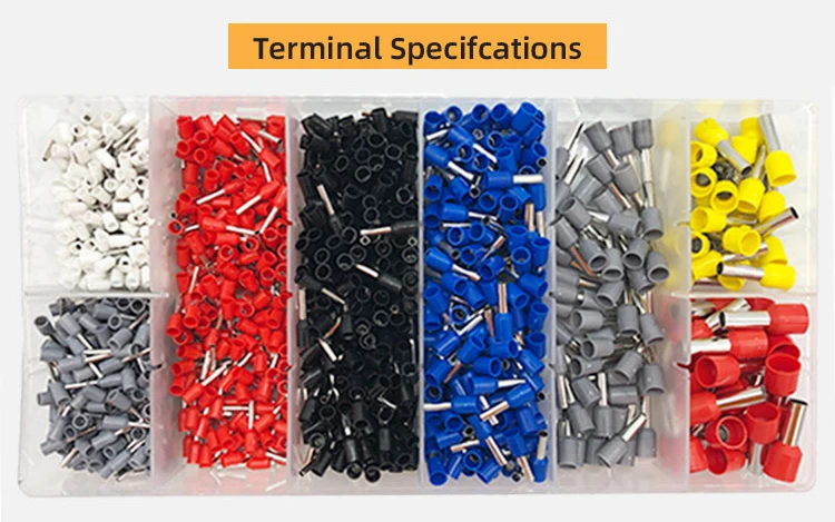 Wire stripping and crimping tool Insulated Cord End Bootlace Ferrule Terminals Kit Wire Crimping Tool Pliers Set